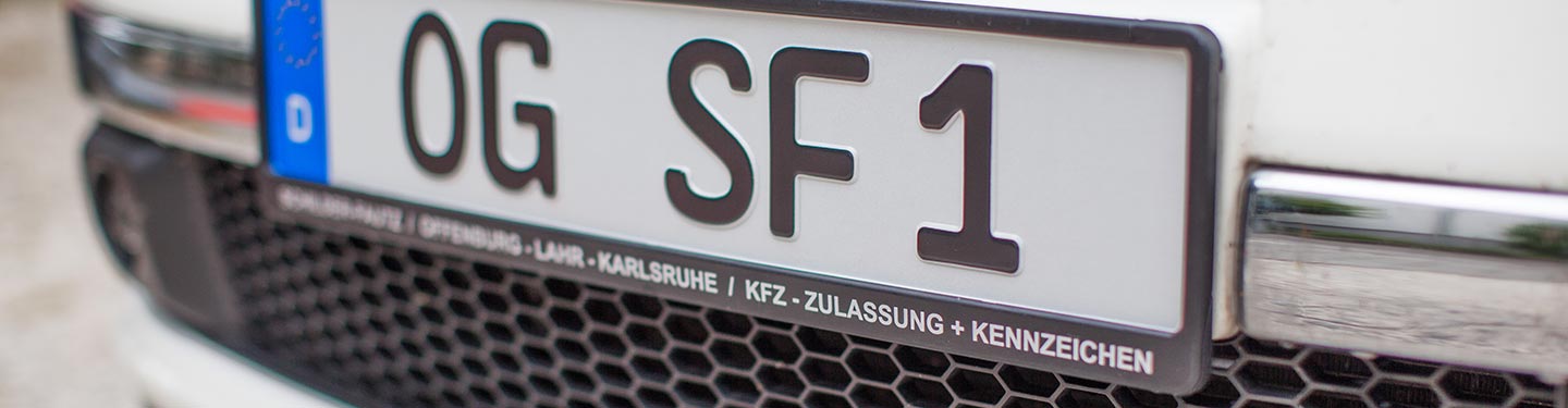 KFZ-Kennzeichen